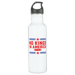 No Kings In America Classic Minimal Clean Stainless Steel Water Bottle