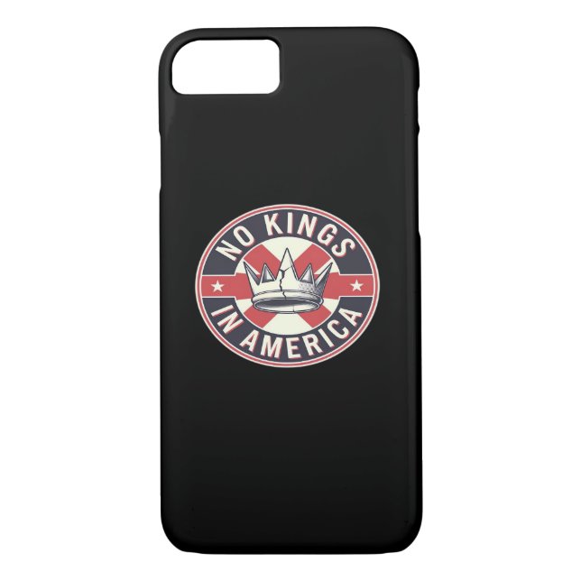 No Kings In America Creative Style Case-Mate iPhone Case (Back)