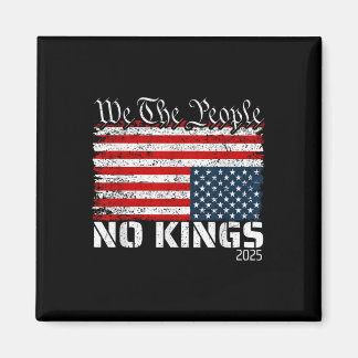 No Kings In America Distress Flag Upside Down We T Magnet