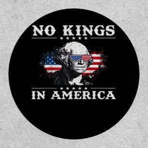 No Kings In America Doge Classic Funny Meme Patch