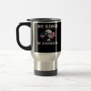 No Kings In America Doge Classic Funny Meme Travel Mug