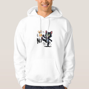 No Kings In America Essential Minimal Clean Hoodie
