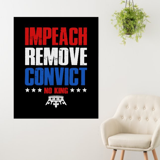 No Kings in America Foam Board (In Situ (Wall))