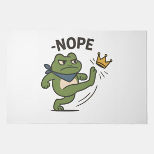 No Kings in America Frog No Kings Democracy Doormat