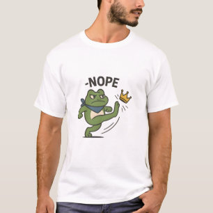 No Kings in America Frog No Kings Democracy T-Shirt