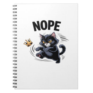 No Kings In America Funny Kicking Crown Classic Vi Notebook