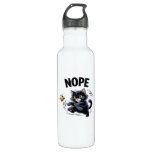 No Kings In America Funny Kicking Crown Classic Vi Stainless Steel Water Bottle