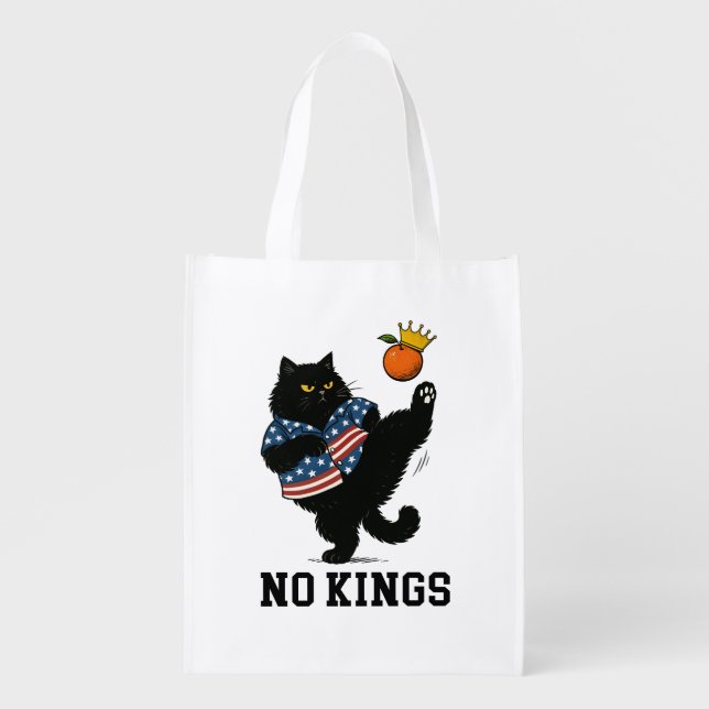 No kings in America  Grocery Bag (Front)