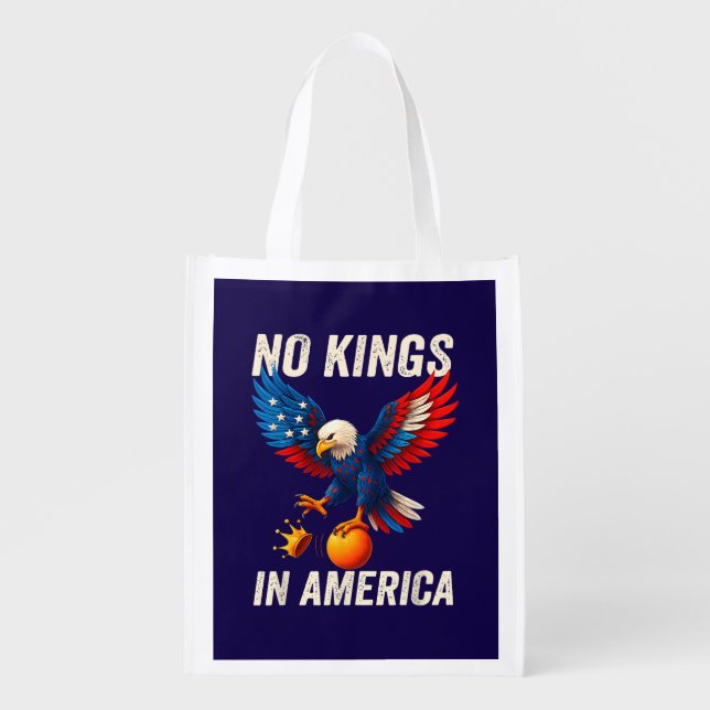 No kings in America  Grocery Bag (Front)