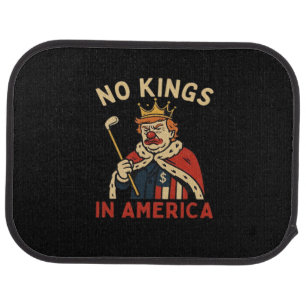 No Kings In America No Kings Day Vintage Classic S Car Floor Mat