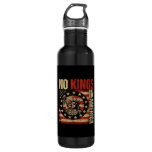 No Kings In America Patriotic Grunge Classic Vinta Stainless Steel Water Bottle