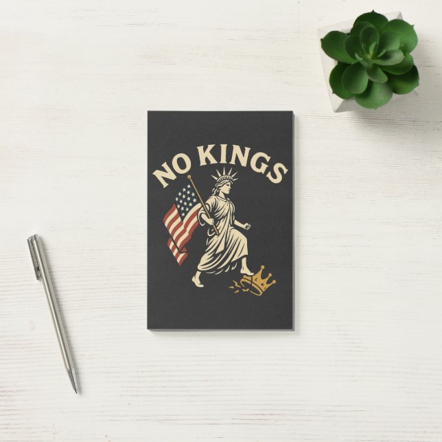 No Kings In America  Post-it Notes (Office)