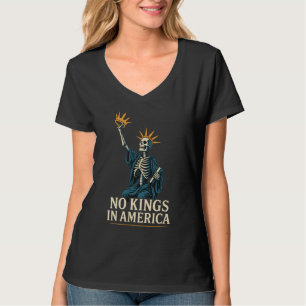 No Kings in America Protest T-Shirt