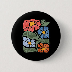 No Kings In America Resist Trump Protest Patriotic Button