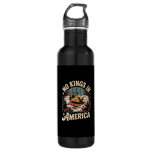 No Kings In America Retro Classic Stainless Steel Water Bottle