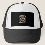 No Kings In America Retro Classic Trucker Hat