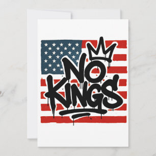 No Kings In America Save Democracy I Dissent Anti Announcement