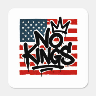 No Kings In America Save Democracy I Dissent Anti Metal Sign