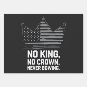 No Kings In America Save Democracy I Dissent Anti  Sign