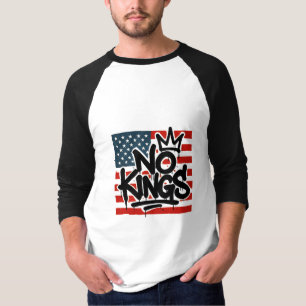 No Kings In America Save Democracy I Dissent Anti T-Shirt