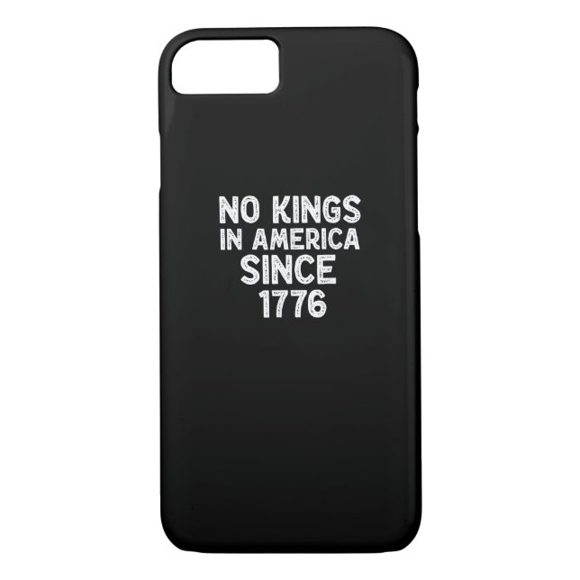 No Kings In America Since 1776 Democrats Patriotic Case-Mate iPhone Case (Back)