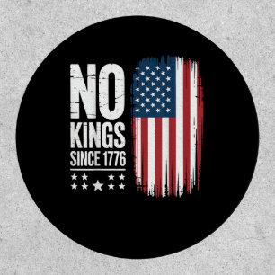 No Kings In America Since 1776 Freedom Spirit Look Patch