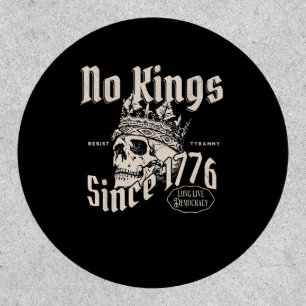 No Kings In America Since 1776 Freedom Spirit Look Patch