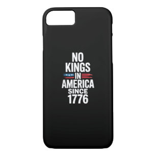 No Kings In America Since 1776 Minimal Clean iPhone 8/7 Case