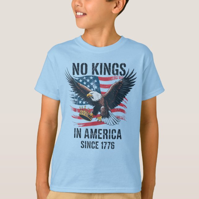 No Kings In America Since 1776 No Kings T-Shirt (Front)