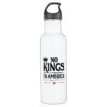 No Kings In America Since 1776 Vintage Graphic Coo Stainless Steel Water Bottle