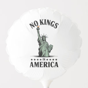 No Kings in America Statue of Liberty Balloon