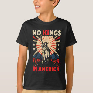 No Kings In America T-Shirt