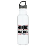 No Kings In America USA Creative Style Stainless Steel Water Bottle