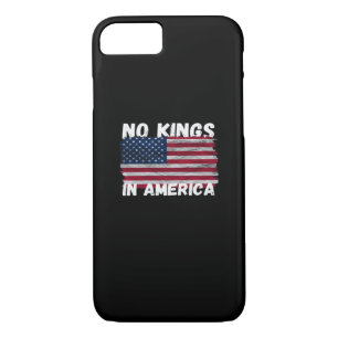 No Kings In America USA Flag Freedom Classic iPhone 8/7 Case