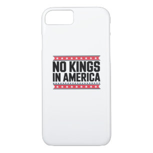 No Kings In America USA Minimal Clean iPhone 8/7 Case