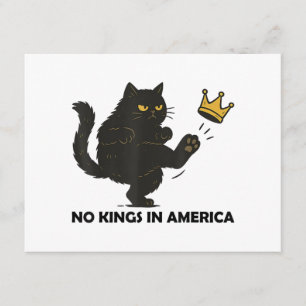 No Kings In America We The People Political Men Wo Enclosure Card