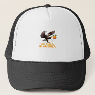 No Kings In America We The People Political Retro  Trucker Hat