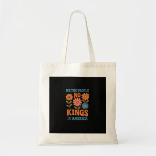 No Kings In America We The People Retro Lovers Tote Bag