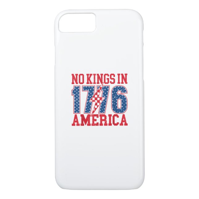 No Kings In America We The People Vintage Case-Mate iPhone Case (Back)