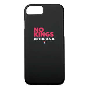 No Kings In The USA Trendy Graphic iPhone 8/7 Case