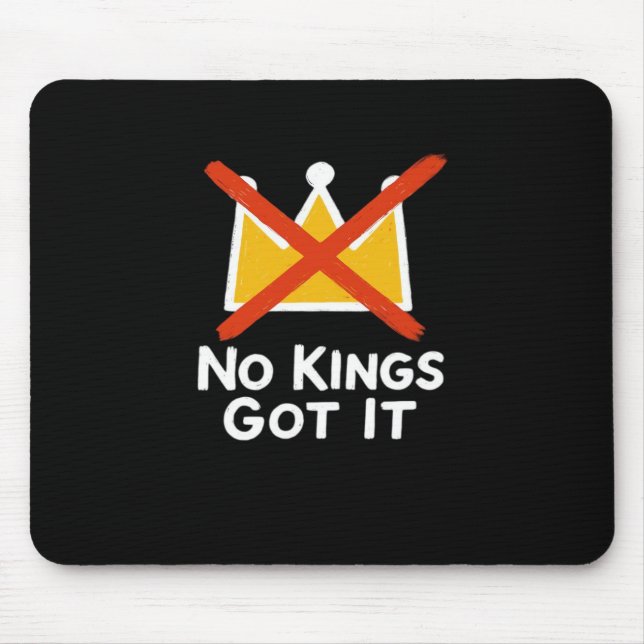 No Kings It - Defiant To The People Anti-Tyranny 1 Mouse Pad (Front)