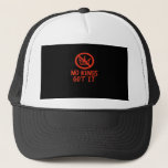 No Kings It Patriotic Style Trucker Hat