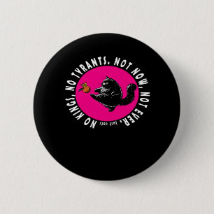 No Kings, Just Cats Essential Button