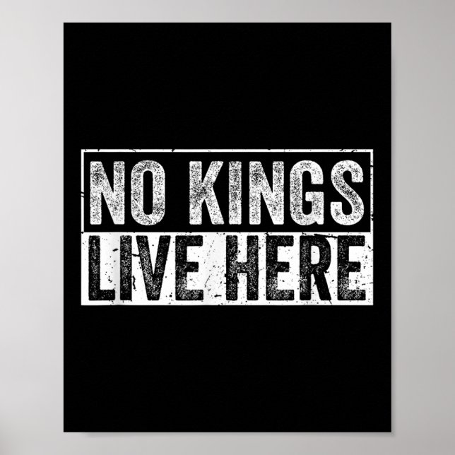 No Kings Live Here  Poster (Front)