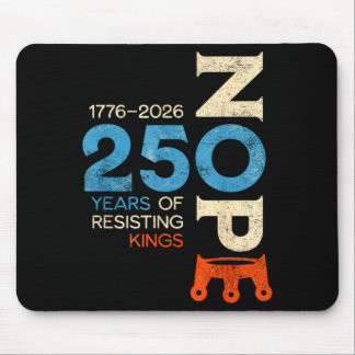 No Kings March 28 2026 Protest Sign Mouse Pad