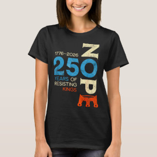 No kings march 28 2026 protest sign T-Shirt