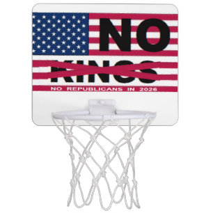 "NO kings" Mini Basketball Hoop