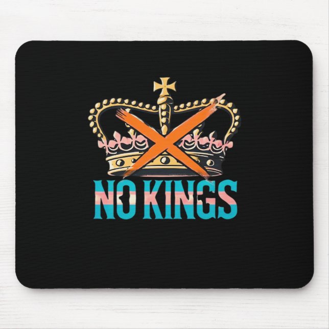 No Kings No Oligarchs  Mouse Pad (Front)