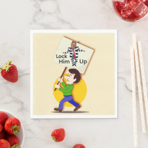 No Kings Paper Napkin