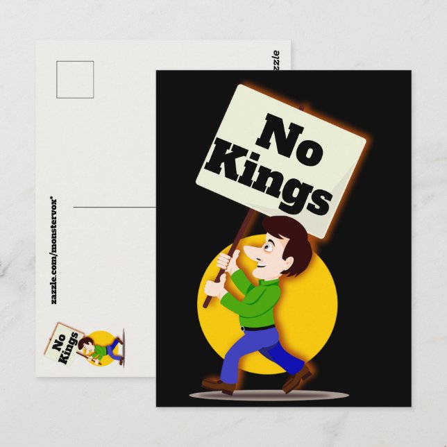No Kings Postcard (Front/Back)